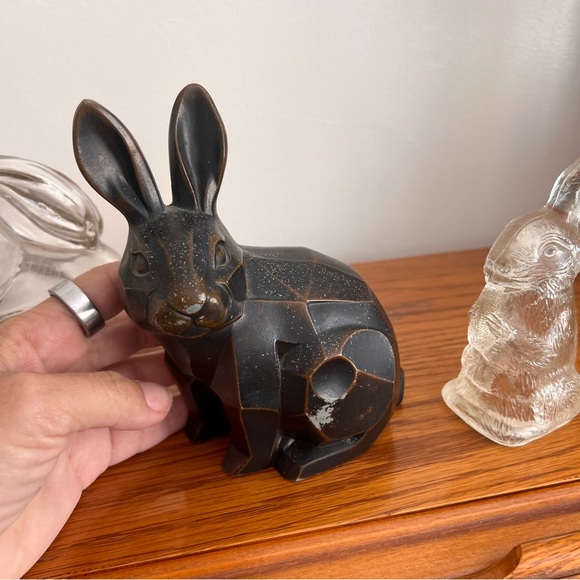 Charming Rabbit Figurine Set - Picture 7 of 12
